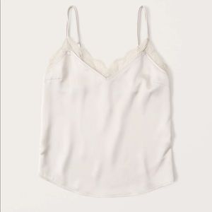 Abercrombie lace trim cami